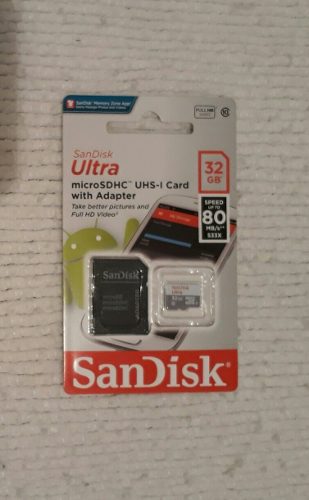 Memoria Micro Sd Sandisk 32gb Clase 10 Original Nueva