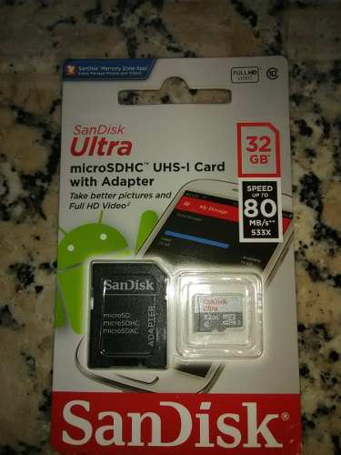 Memoria Micro Sd Sandisk V 80 Mb