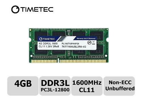 Memoria Ram Ddr3l 4 Gb Pc3l-mhz Made In Usa Tienda