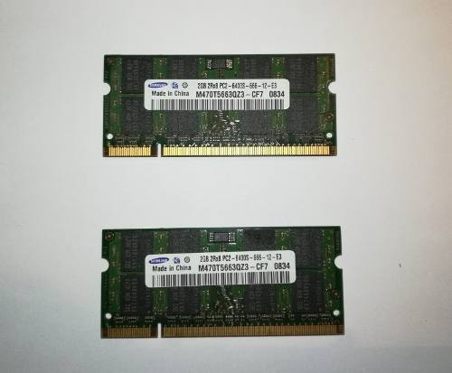Memoria Ram Laptop Ddr2 2gb 2rx8-pcs