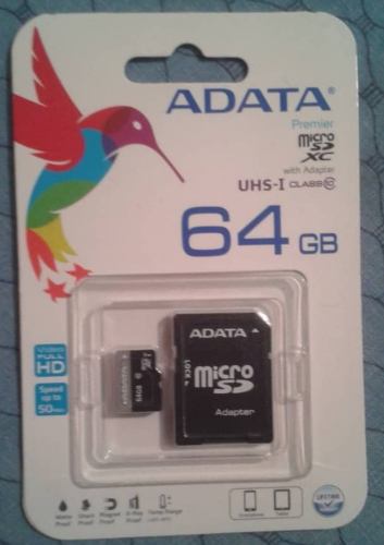 Memoria Sd De 64gb