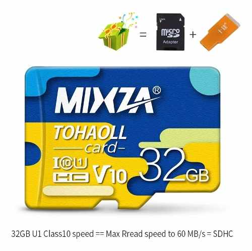 Micro Sd 32gb Original Mixza Clase 10 + Regalo.