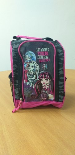 Morral Lonchera Max Steel Hotwheels, Barbie Y Monsther High