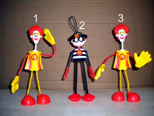 Muñecos De Colección Cajita Feliz Mcdonalds