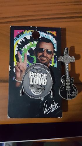 Pin Hard Rock Cafe New York Ringo Starr Original 100%