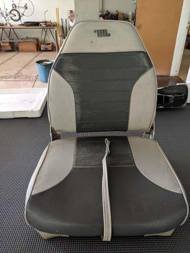 Silla De Pesca Basspro Con Base Para Botes O Lanchas