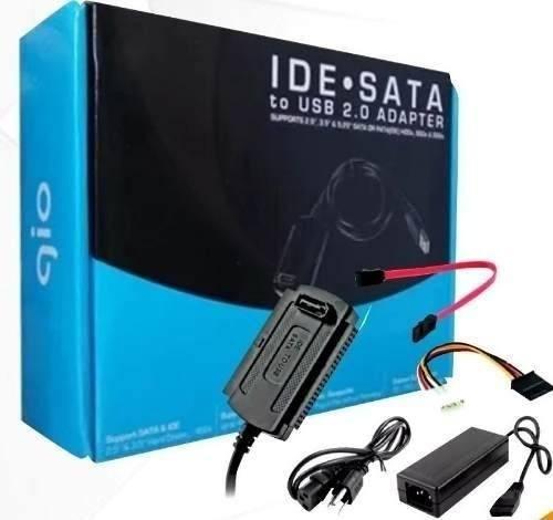 Adaptador Ide / Sata Disco Duro Pc Laptop A Cable Usb 2.0