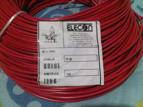 Cable Tf18 Marca Elecon Solido
