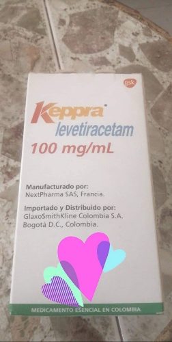 Caja Keppra 100mg/ml