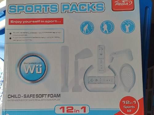 Combo Deportes Wii Sports Packs 12 En 1 Marca Pega Juegos