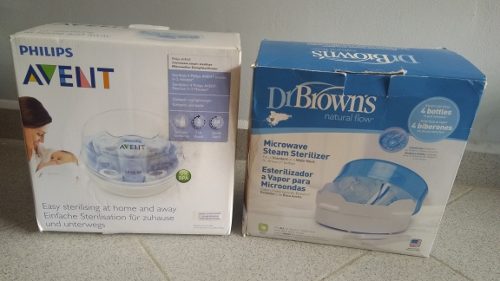 Esterilizadores Para Microondas Avent Y Dr Browns