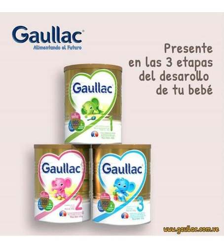 Formula Infantil Gaullac En Las Tres Etapas