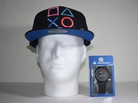 Gorra Playstation + Reloj