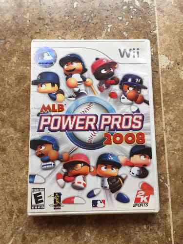 Juego De Wii Beisbol/baseball Powerpros 2008