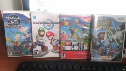 Juegos De Wii Originales Mario Kart, Mario Bros, Otros