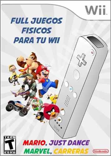Juegos Wii Just Dance Mario Zelda Smash Fifa