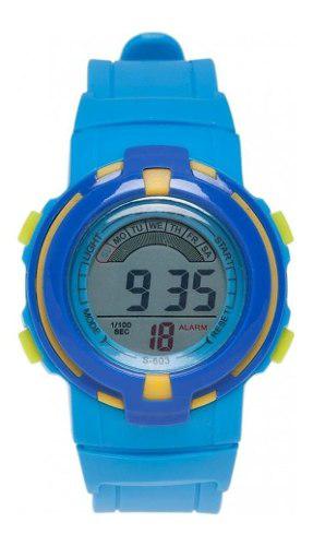 Reloj Digital Para Niños Niñas Colores Variados Alarma Luz