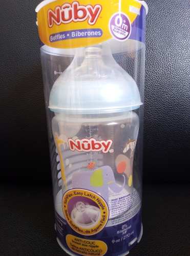 Teteros Biberon Nuby Anticolico 9 Oz Leer Descripción