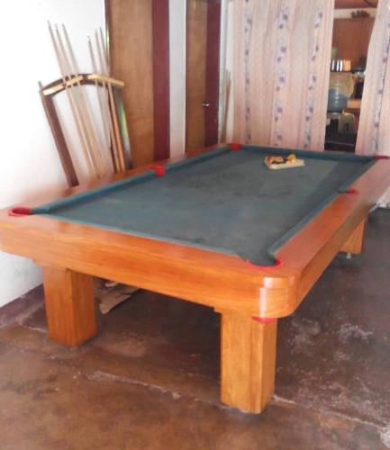 Mesa De Pool Profesional Con Juego De Bolas Triangulo Tacos