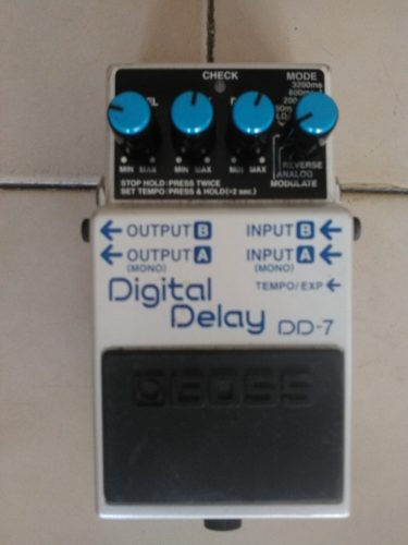Pedal Boss Digital Delay Dd7 Para Guitarra