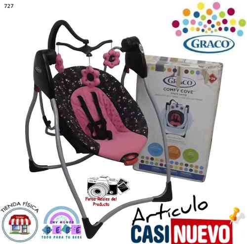 Silla Mecedora Para Bebe Graco Impecable.-