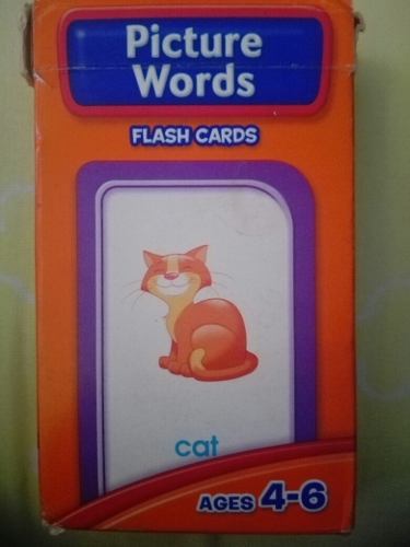 Tarjetas Educativas Flash Cards Palabras En Inglés