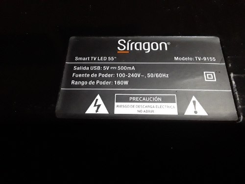 Tv.sragon 55 Para Reparar Modelo Tv-