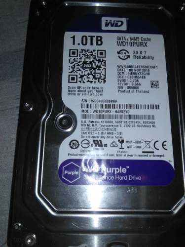 Disco Duro 1tb Wd Purple