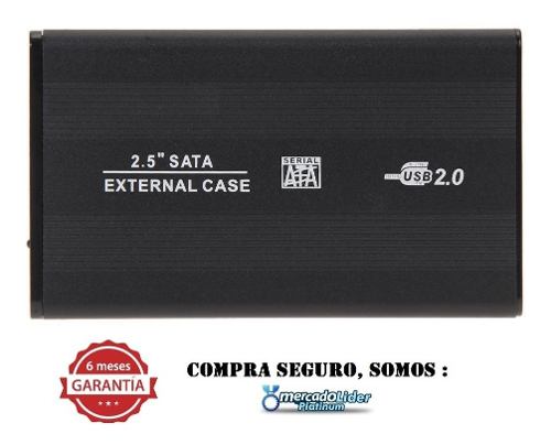 Disco Duro 320gb Externo Respaldo 6 Meses De Garantia Oferta