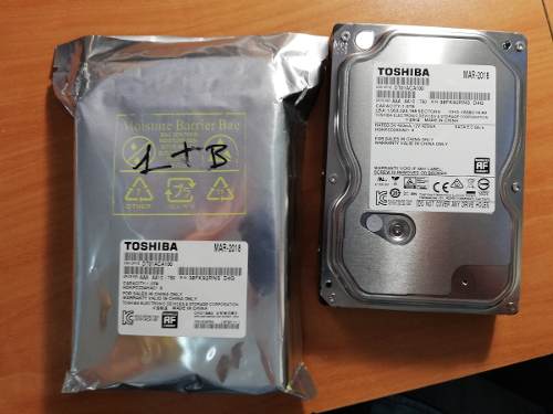 Disco Duro Interno Toshiba De 1 Terabyte