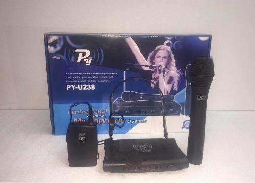 Microfono Inalambrico Profesional Uhf Solapa Py Audio Pyu228