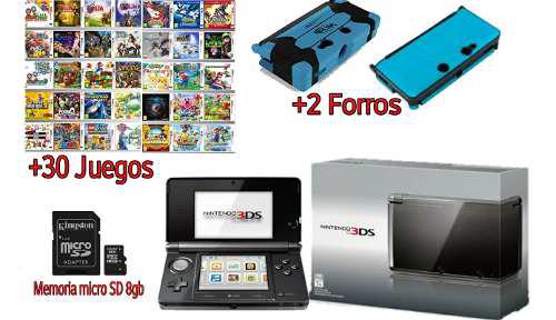 Nintendo 3ds Con 30 Juegos
