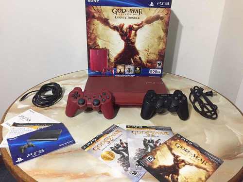 Playstation 3 Super Slim 500gb Edición God Of War