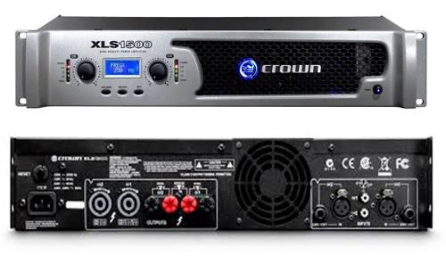 Power O Amplificador Profesional Crown Xls 1500... Nuevo