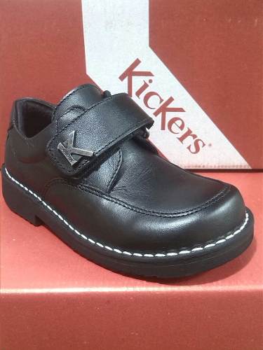 Zapatos Kickers Clasicos Colegial Para Niños 