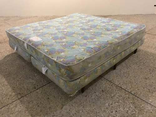 Cama King 2m X 2m Con Colchon Y Box Spring Marca Sweet Dream