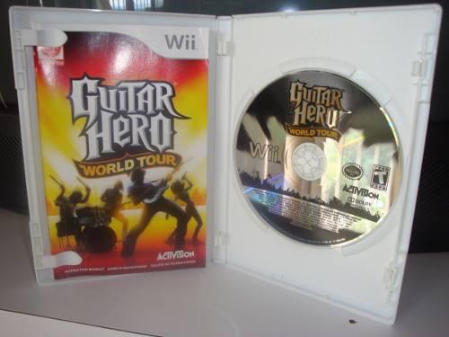 Guitar Hero World Tour Nintendo Wii (guitarra+juego)