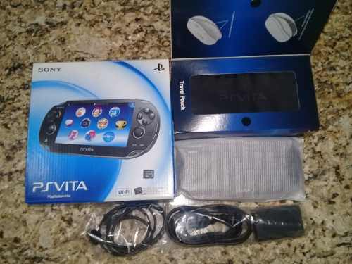 Ps Vita Wifi + Estuche + Memory Card De 16gb + 1 Juego(90$)