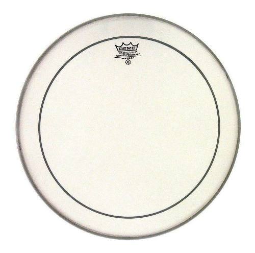 Cuero O Parche Remo Para Bateria Pinstripe 14 Blanco Coated