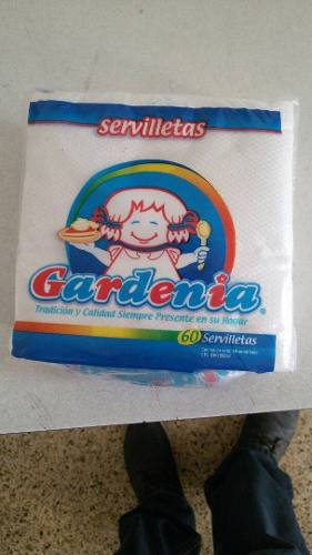 Bultos X 60 X60 Servilletas Cuadrada Pequeña Gardenia