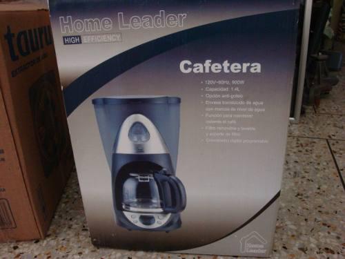 Cafetera Electrica Digital Programable Home Leader