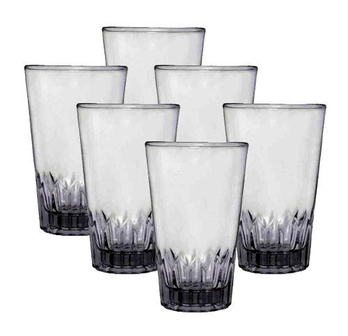 Juego De 6 Vasos De Vidrio Triana 10 Oz