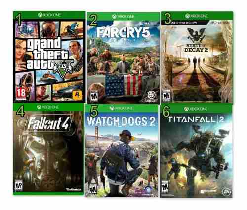 Juegos Xbox One Totalmente Originales