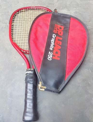 Raqueta Raquetball Dp Leach Graphite 250 Roja