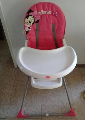 Silla De Comer Para Bebe Minie Mouse