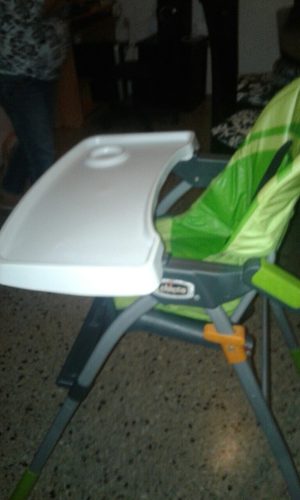 Silla Para Comer De Bebe Marca Chico Como Nueva