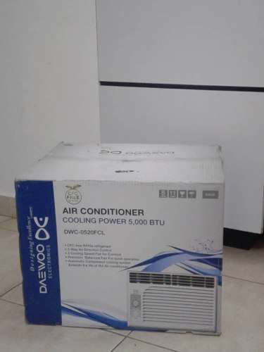 Aire Acondicionado De 5 Btu Daewoo Nuevo 3 Meses De Garantia