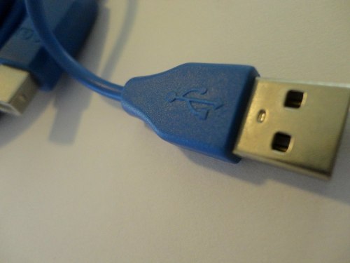 Cable Usb Azul Impresora Modem Pc Red Fotocopiadora