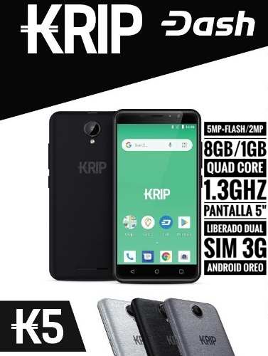 Krip K5 Telefono Inteligente Liberado Dual Sim 3g (55)