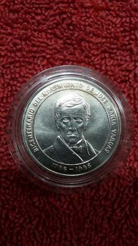 Moneda Bicentenario Del Nacimiento De Jose Maria Vargas